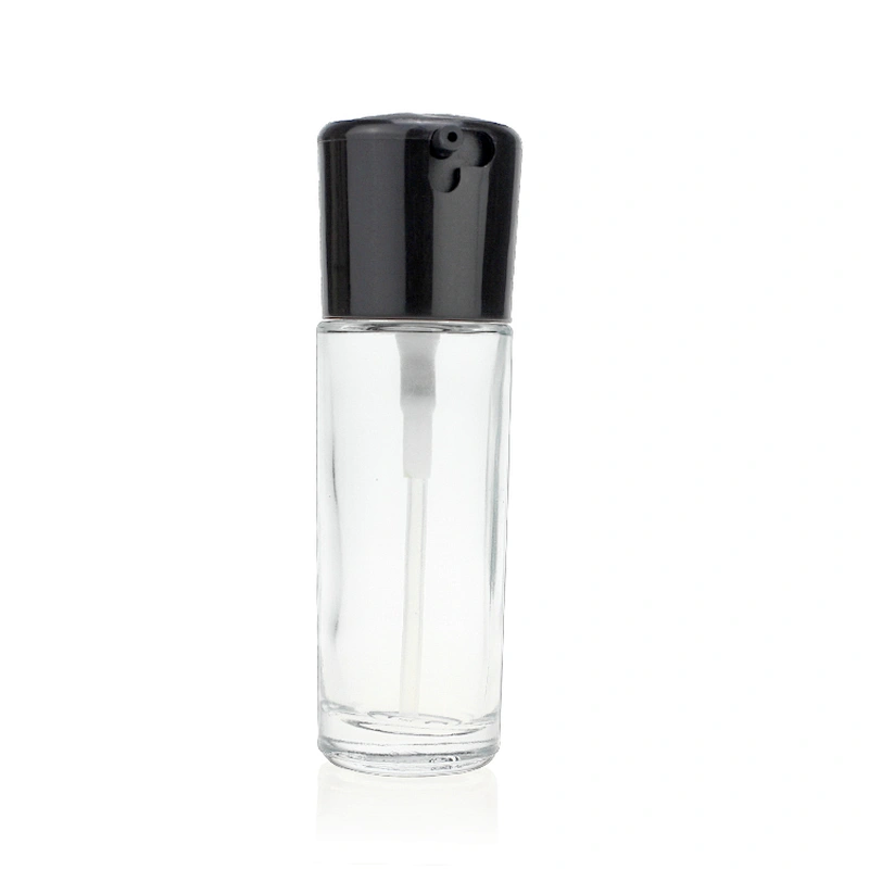 Wholesale Custom 30ml Special Pump Cosmetic Liquid Foundation Bottle Lotion Bottle Cosmetic Glass Bottle with Pump