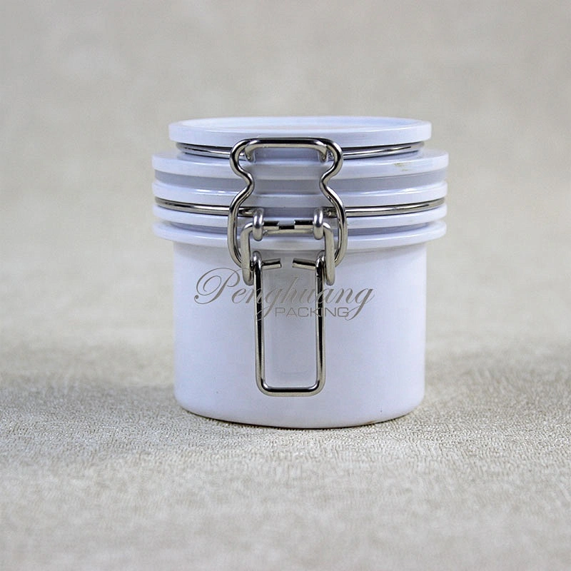 Hot Style Glasslike Wire Bail Jar 80ml Plastic  Food Grade PET Plastic Cookie Jars Wholesale from China
