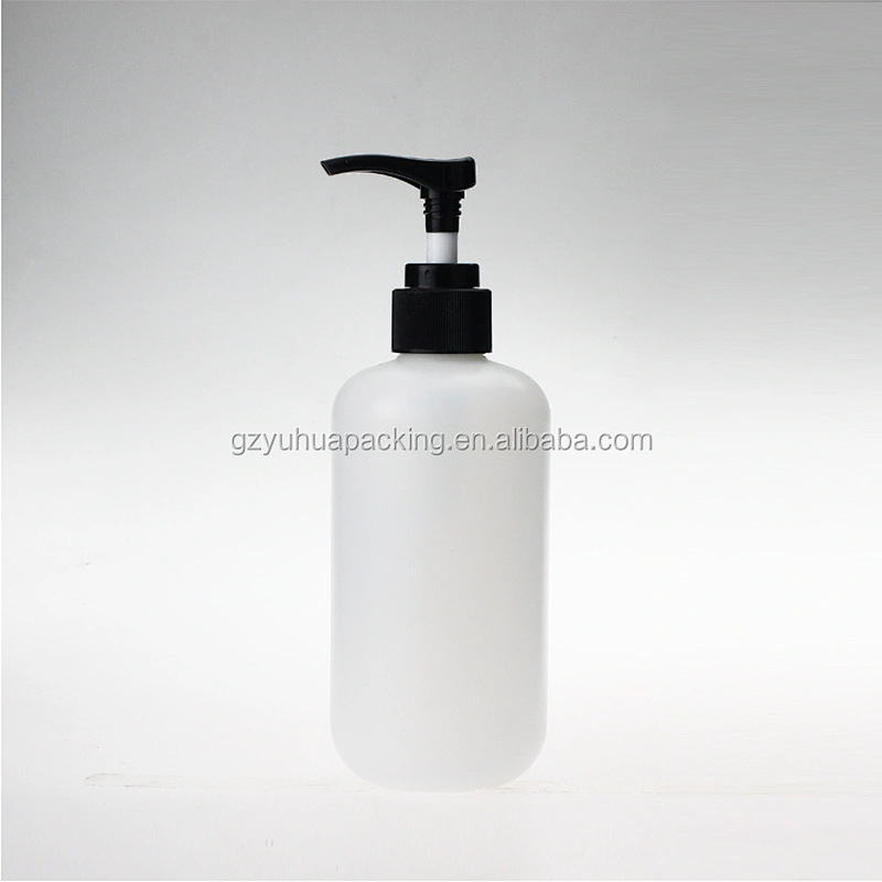 250ml Empty PE Bottle Packaging Container White Body Lotion Bottle Plastic Pet Bottle Manufacturers