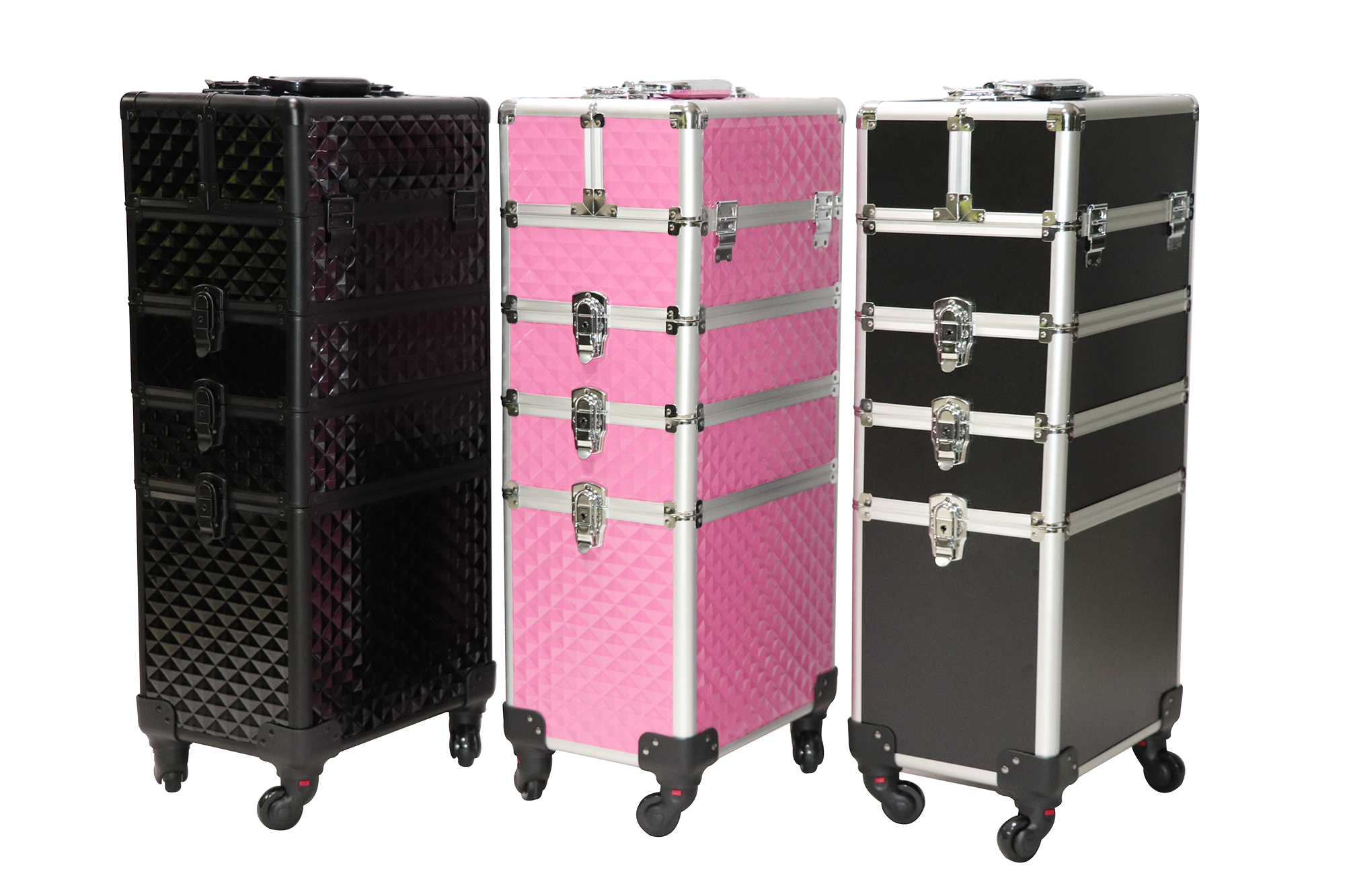 4-in-1 rolling makeup case