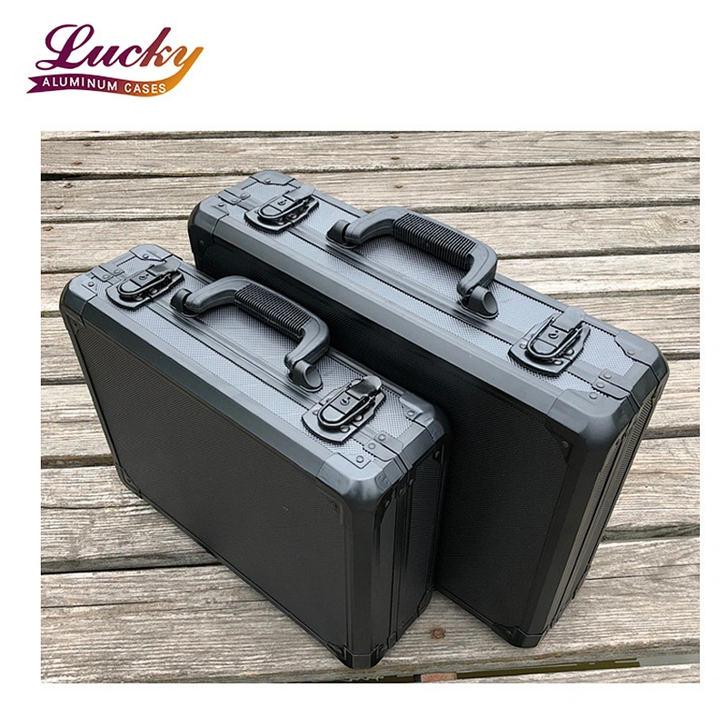 Factory Aluminum Hard carrying box protective sample aluminum tool case