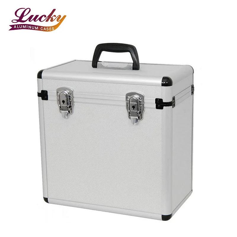 custom size Aluminium Vinyl LP Flight Case Holds 50 Records