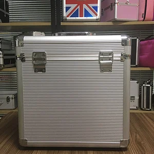 custom size Aluminium Vinyl LP Flight Case Holds 50 Records