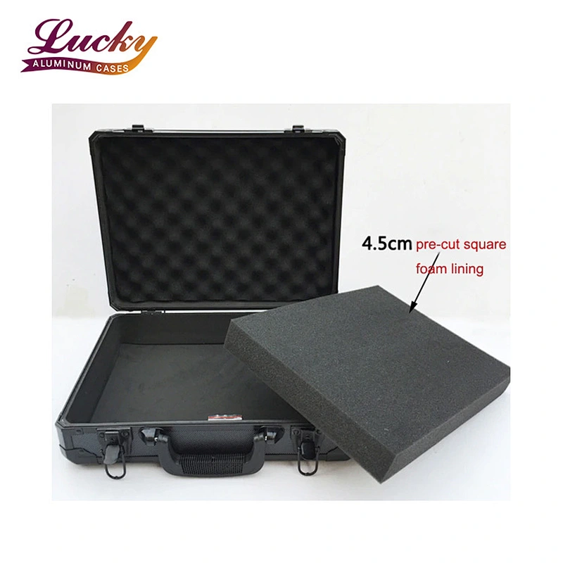 Factory Aluminum Hard carrying box protective sample aluminum tool case