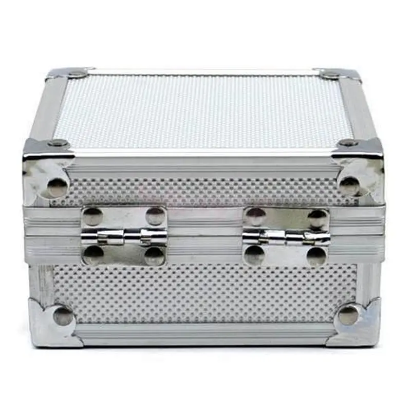 Travel Tattoo Gun Machine Grip Holder Box Case Storage Supply Aluminium