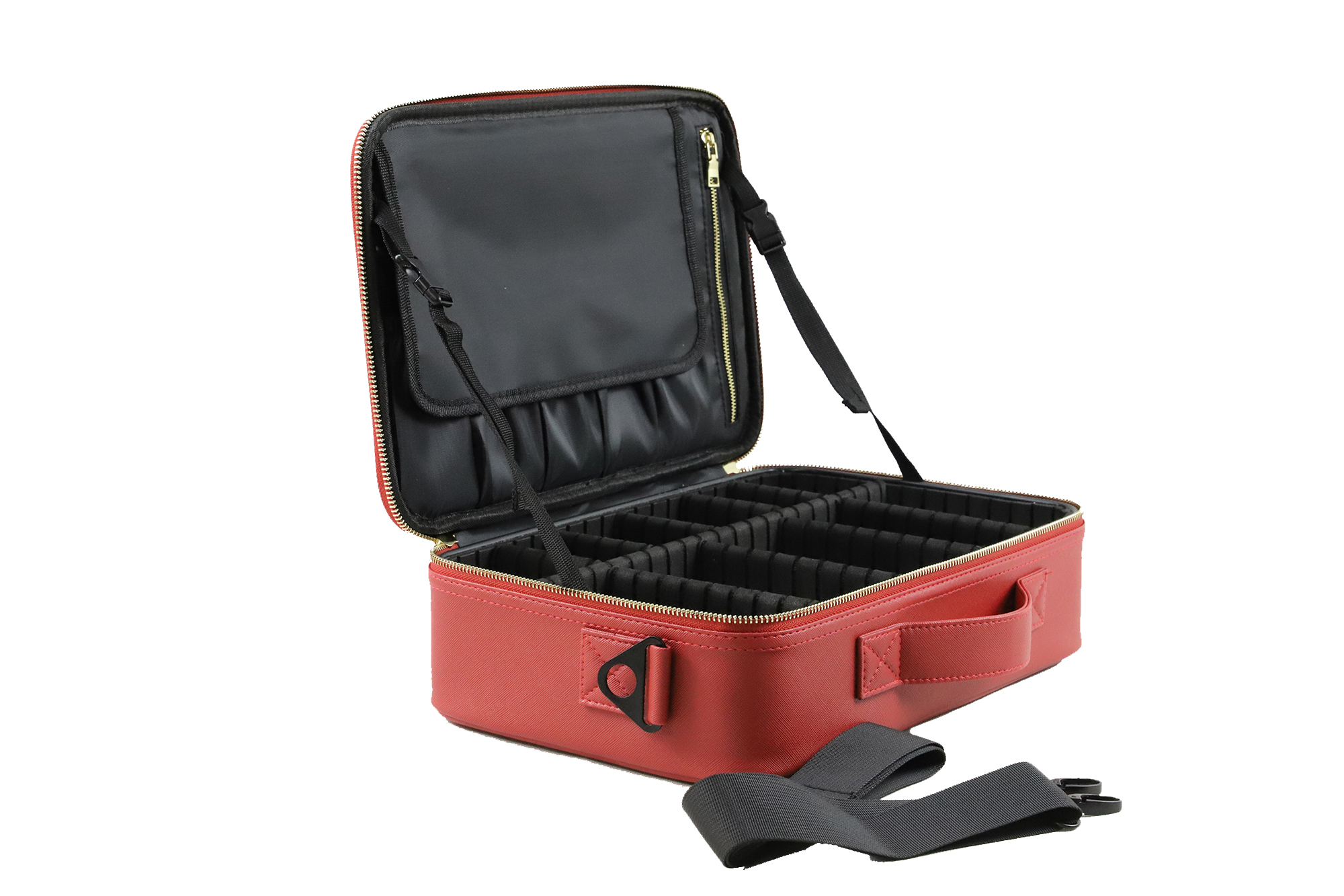 Pink makeup bag