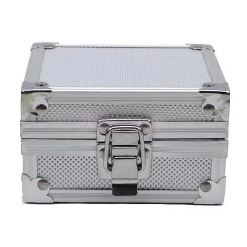 Travel Tattoo Gun Machine Grip Holder Box Case Storage Supply Aluminium