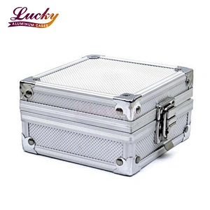 Travel Tattoo Gun Machine Grip Holder Box Case Storage Supply Aluminium