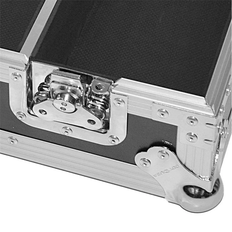 CD/DVD Aluminum Storage case Hold up to 500 CDs or 420 DVDs waterproof Aluminum case