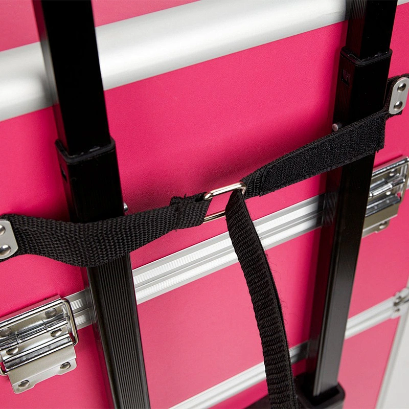 Makeup Trolley Beauty Case Vanity Nail with wheels