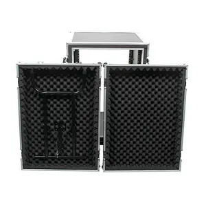 Shock-Mount 16 Space ATA Road Case Amp Rack flight case with 20