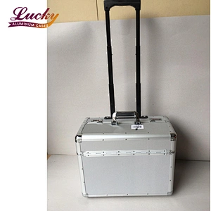 New design and low price for aluminium Trolley Pilot Case
