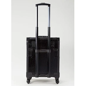 Heavy Duty Rolling Makeup Case Professional Nail Travel Organizer Box