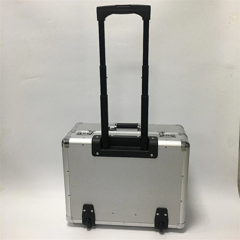 Trolley Aluminium Case Pilot Trolley Aluminum Case Trolly Suitcase Trolley Luggage Bag
