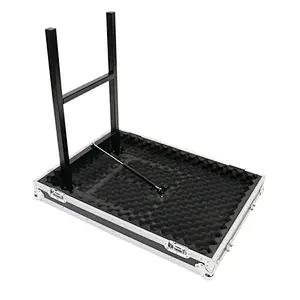 Shock-Mount 16 Space ATA Road Case Amp Rack flight case with 20
