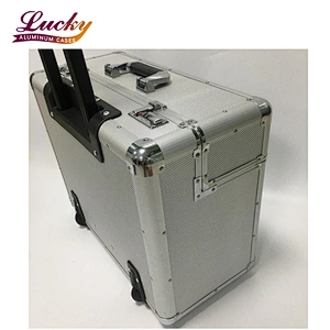 Trolley Aluminium Case Pilot Trolley Aluminum Case Trolly Suitcase Trolley Luggage Bag
