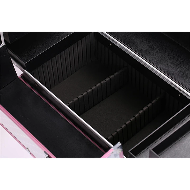 Makeup Trolley Case Rolling Makeup Case Travel Case Beauty Makeup Bag Cosmetic Organiser On Wheels