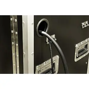 Portable Custom Effect Flight Case 10*18U Rack Case with castors for travel