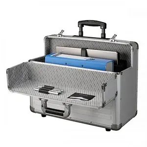 New design and low price for aluminium Trolley Pilot Case