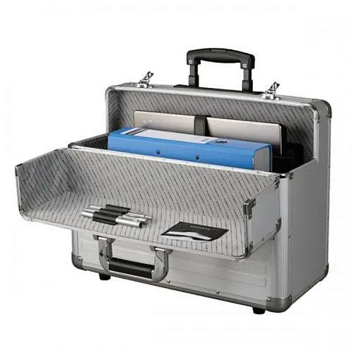 New design and low price for aluminium Trolley Pilot Case