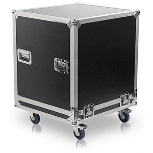 heavy duty custom pullover style Racks flight U case with casters 12U 14U 16U 18U for Stage