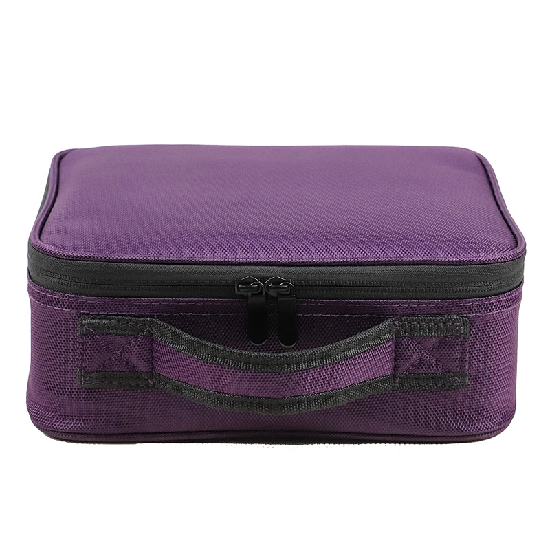 Factory Custom Cosmetic Toiletry Bag Dark Purple