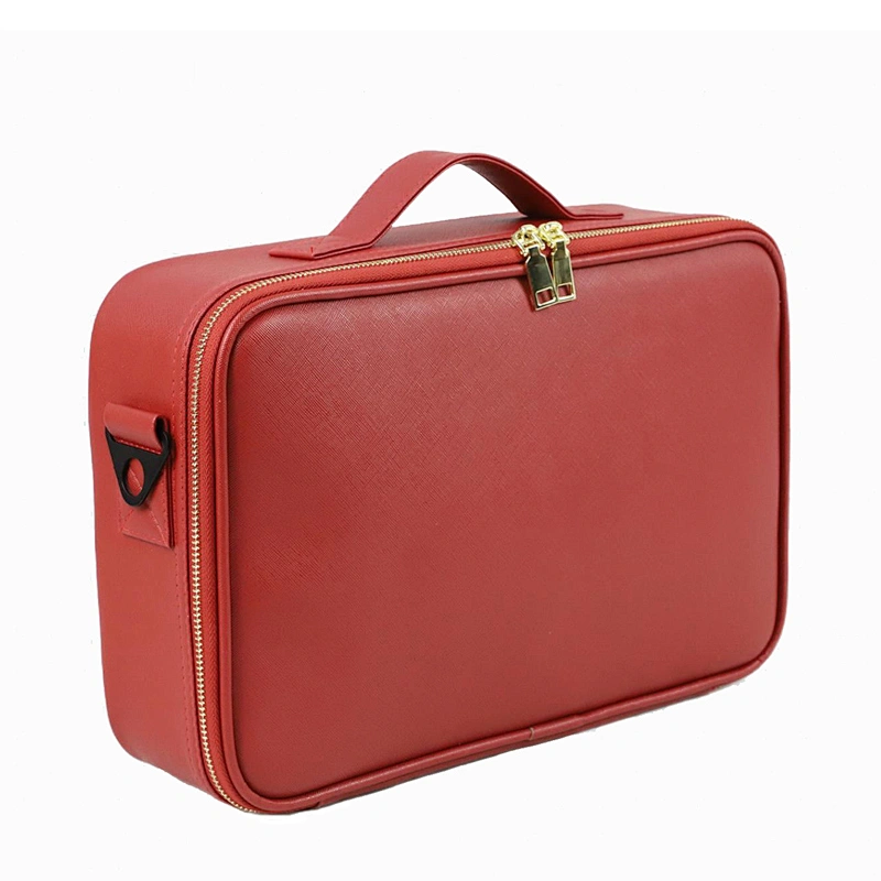 13.7 Inch Wind Red Cosmetic Bag Makeup New Product