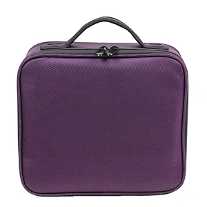 Factory Custom Cosmetic Toiletry Bag Dark Purple