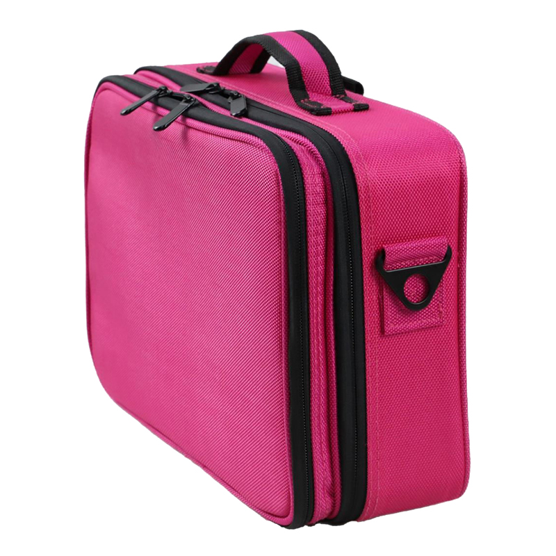 3 layers travel makeup case
