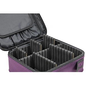 Factory Custom Cosmetic Toiletry Bag Dark Purple