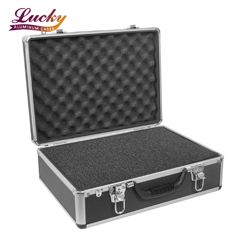 Aluminum Instrument Hard Tool Case with Custom Foam Insert