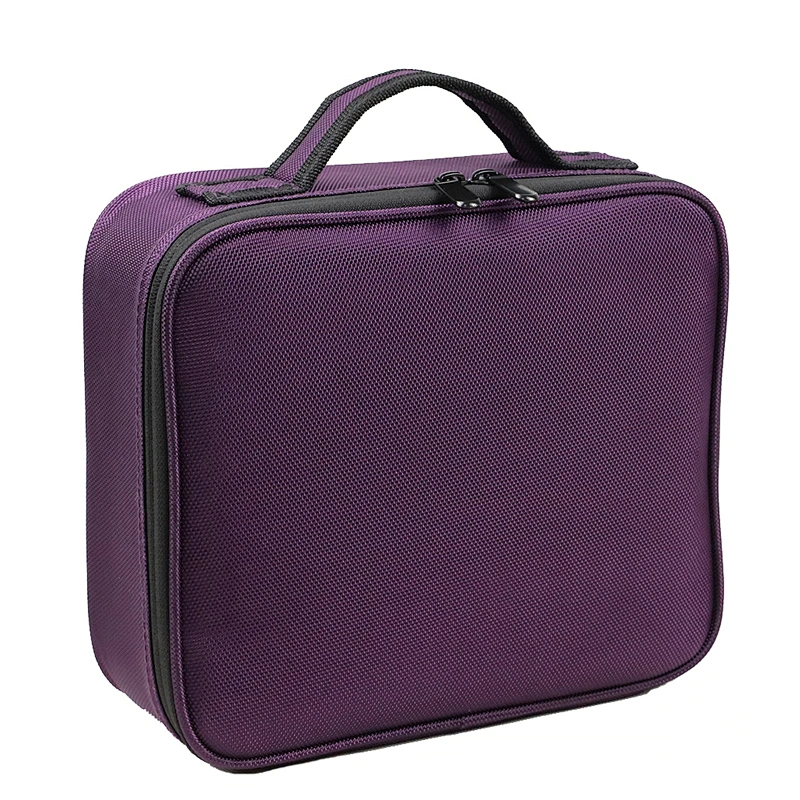 Factory Custom Cosmetic Toiletry Bag Dark Purple