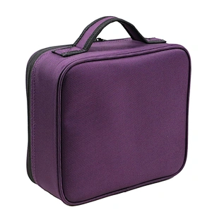Factory Custom Cosmetic Toiletry Bag Dark Purple