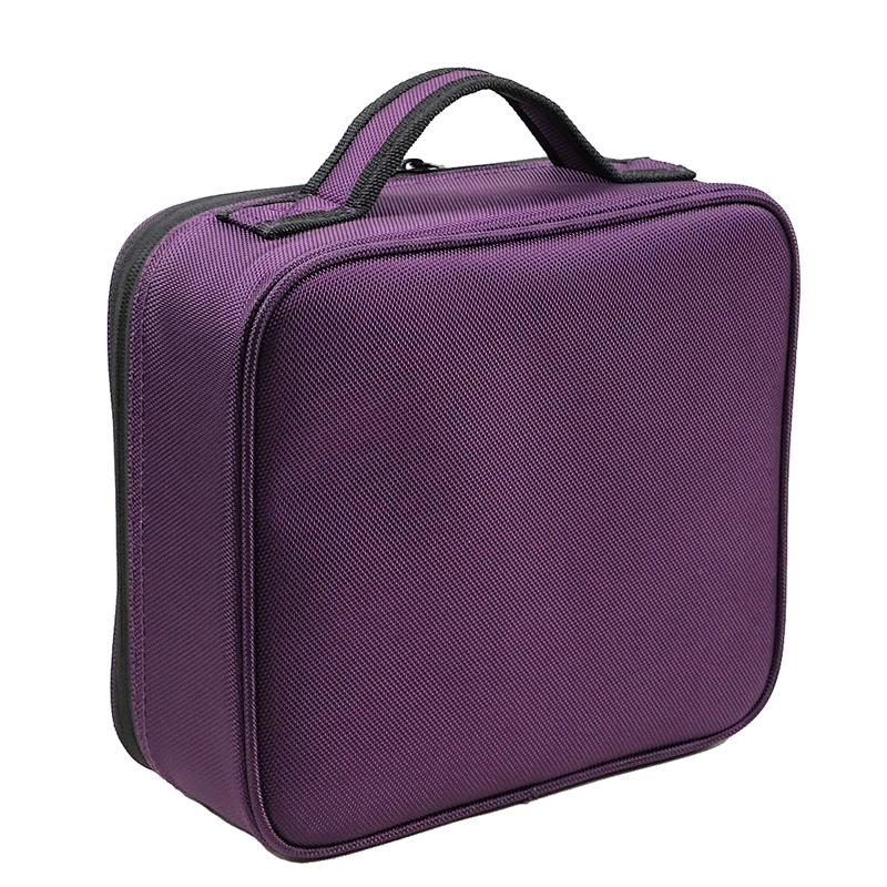 Factory Custom Cosmetic Toiletry Bag Dark Purple