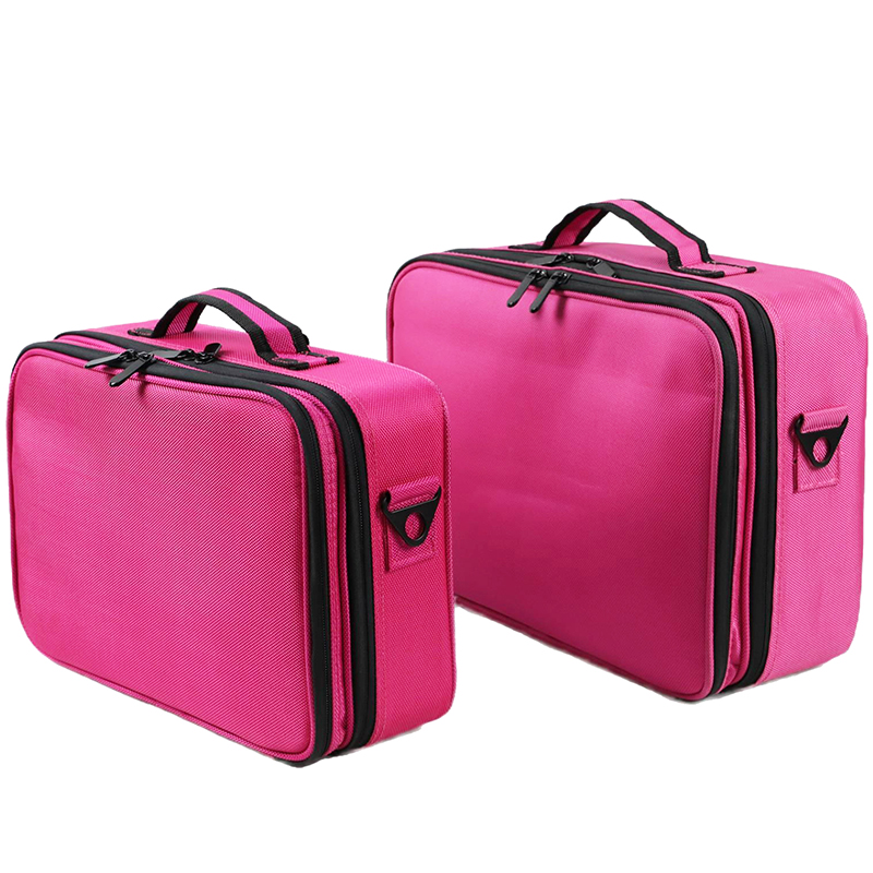 rose red makeup carry case