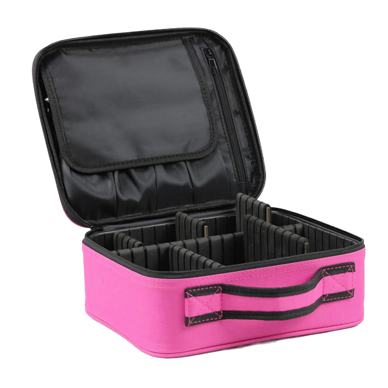makeup case with divider