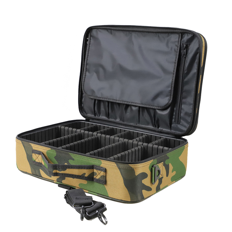 makeup storage with compartments