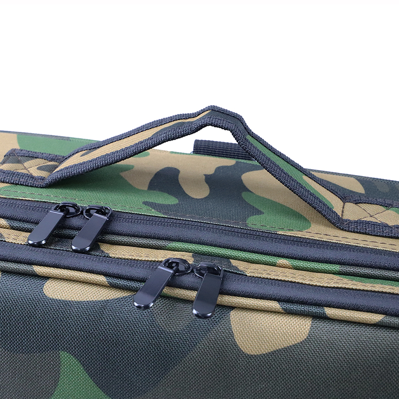 double zippers makeup travel case