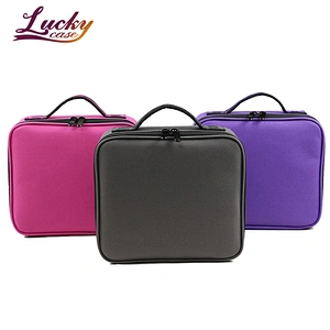 Factory Customized Portable Compact Toiletry Bag/Cosmetic Case Organizer