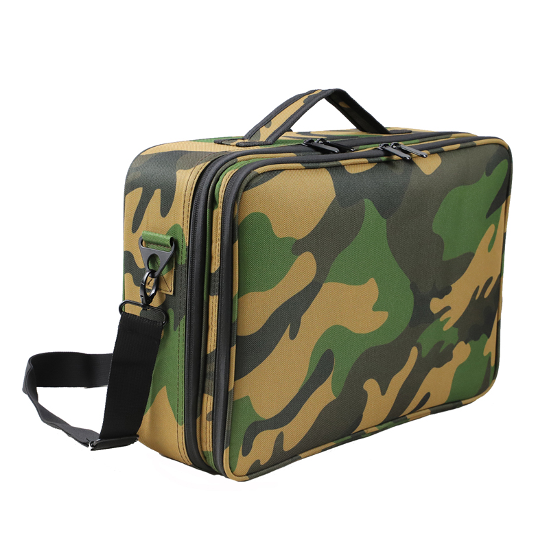 cosmetic bag with shoulder strap