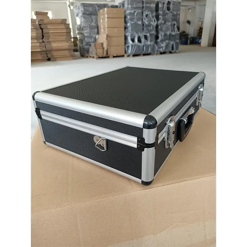 Portable Aluminum Instrument Hard Customized Tool Case with Custom Foam Insert