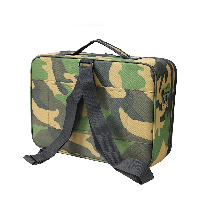 New Product Camouflage Large Capacity Makeup Bags Cases with Shoulder Strap