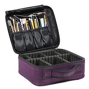 Factory Custom Cosmetic Toiletry Bag Dark Purple