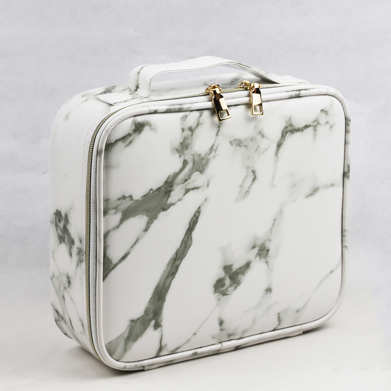 makeup case with dividers
