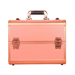 Professional Aluminum Cosmetic Case for Manicurists and Beauty Salons
