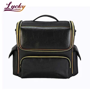 China Factory Custom Portable Makeup Cases Bags with Zipper for Makeup Nail Polish