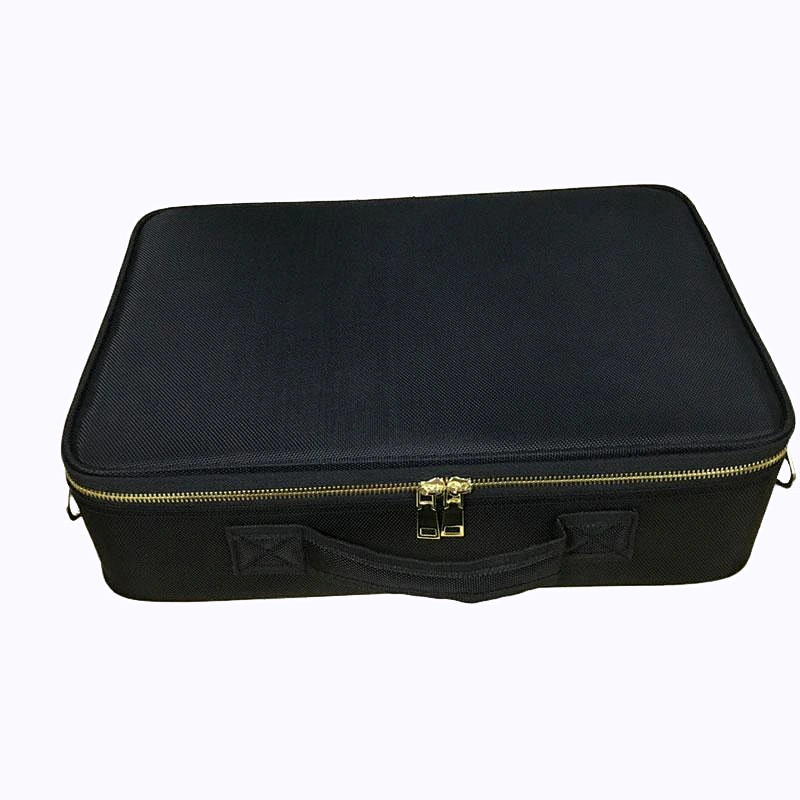 Factory Custom Portable Oxford Fabric Beauty Case Make Up