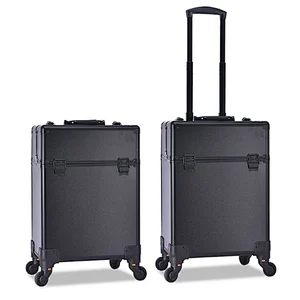 Large Capacity Beauty Trolley Case on Wheels