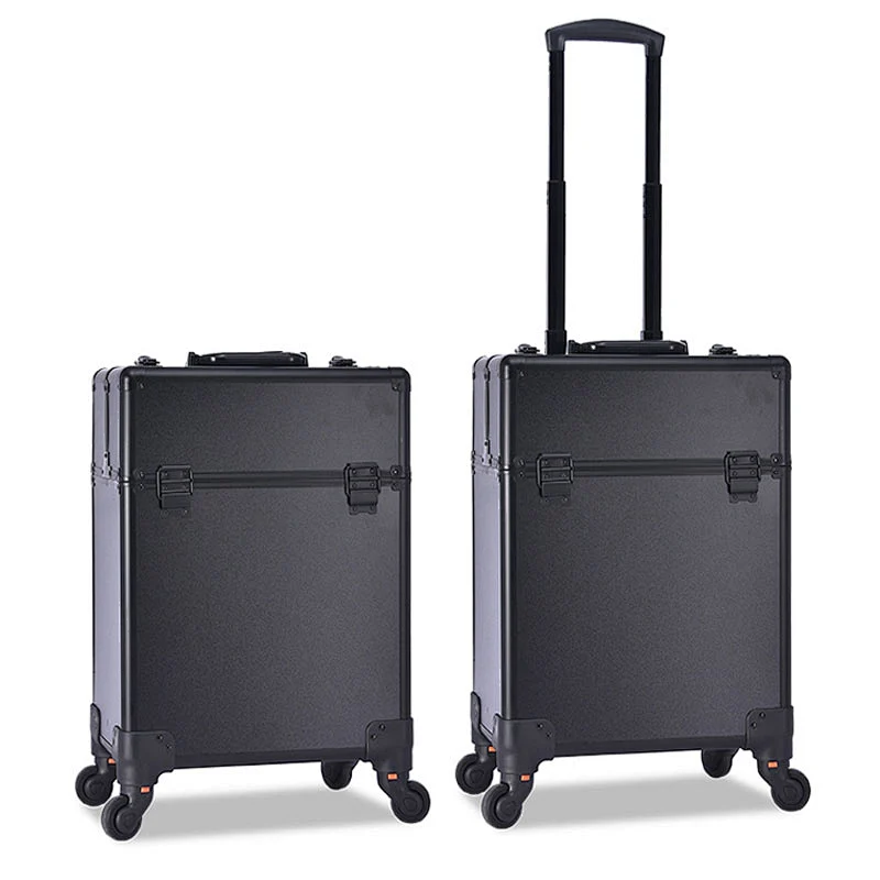 Large Capacity Beauty Trolley Case on Wheels