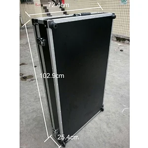 High Quality - Single TV Flight Road Case with 2 Wheels